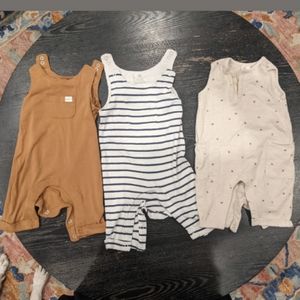 Bundle of H&M Baby Overalls